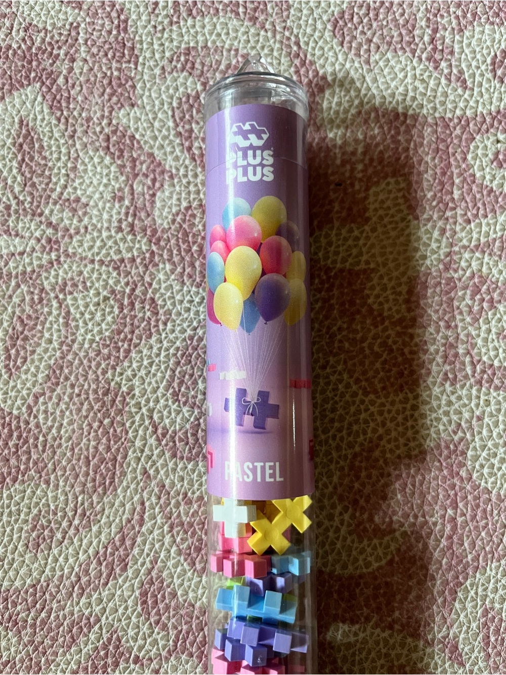 Plus-Plus Pastel Tube Building Set - Multicolor Pastel